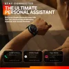 Regardez Fuche Stratos 3 Smart Watch Ultra Premium GPS HD AMOLED S57A GPS HIFI BLUETOOTH CAPLES VIBES 7 LITE SMARTWATCH VS TANK T2