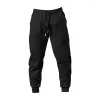 Mens 바지 DSTRING WAIST SWEATPANTS 패치 워크 캐주얼 탄성 발목 밴드 디자인 스프링 드롭 배달 의류 천을위한 부드러운 따뜻함 OTRIV