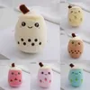 NOWA 1PC PERLL PLUSH DLOLKA KAWAII Fruit Milk Tea Cup Poduszka Miękka pluszak