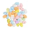 Party Decoration 20pcs Foam Easter Eggs 3 4cm Egg Bird Pigeon Decor Home Kids DIY Craft Favors