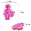 Pişirme Kalıpları 2024 1 PC 3D Erkek Kız Silikon Kek Kalıp Bebek Partisi Çikolata Dekorasyon Araçları Bakeware Çocuk Yemek Oyuncakları