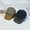 Bola Caps Men's Borda Curta Basenall Hat Soft Top Japonês Retro Edge Cap Trendy Marca Yuppie Inch Baseball