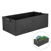 2024 Stof Verhoogde Tuin Bed 1 Stuks Vierkante Tuin Bloem Grow Bag Groente Planten Zak Planter Pot Met Handvatten voor Planten