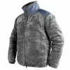 Mege Hombres Chaqueta táctica de invierno Chaquetas térmicas de lana militar L5 Ejército de EE. UU. Deporte al aire libre Senderismo Caza Combate Airsoft Abrigo cálido Z7J5 #