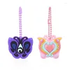 Keychains Soft Rubber Little Fairy Butterfly Pendant Phone Charm Chain Strap Bag Decoration Lanyards Keychain Accessory