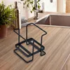 Kitchen Storage Stackable Cup Stand Space-saving Rack With Anti-slip Base Partitioned Tea Organizer Disposable For Home