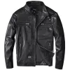 tcyeek Spring Autumn Genuine Leather Jacket Men Streetweaar 100% Real Sheepskin Coat Man Moto Biker Vintage Leather Jackets 2811 x0N2#