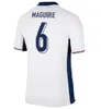 2024 Englands piłka nożna koszulka kobiet mężczyzn Kis Kit Football Shirt Kane Bellingham Foden Rashford Rooney Pre Match GK Bramkarz Bramkarz z długim rękawem Wersja gracza