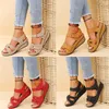 Jurk Schoenen Dames Sandalen Zachte Bodem Sleehak Zomer Platform Sandalias Mujer Elegante Wiggen