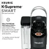 Keurig K-SMART Kaffeekanne, Multistream-Technologie, gebrüht 6–12 oz (ca. 170,1–340,2 g) Tassengröße, schwarz