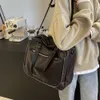 Designer Luxury Fashion Tote Bags New Pu Handheld Womens Bag 2024 Fashion Versatile Casual Bag Large Capacity One Shoulder Womens Bag