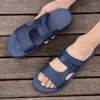 Scarpe casual da uomo stile sandali da uomo leggere Due modi di indossare pantofole da spiaggia da uomo estive resistenti alla moda di alta qualità