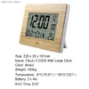 Orologi da tavolo da scrivania FanJu FJ3530 Orologio da parete digitale LCD allarme termometro da tavolo digitale multifunzionale di grandi dimensioni24327