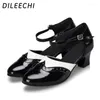 Buty taneczne Dileechi łacińskie dorosłe miękkie plac zewnętrzny