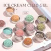 16 Colors/set 64 Colors Solid Nail Polish Gel Ice Cream Textured Nail Glue Mixed with Gradient Paint Fill Glue Cans 240321