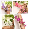 Decoratieve bloemen 5 -stcs 2m Wisteria Artificial Vine Garland Glarande Rattan Trailing Ivy Wall Wedding Arch Garden Decoratie
