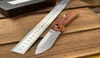 Couteau de poche de chasse BM 15060, manche en bois de couleur, outil d'aide en verre cassé pour l'extérieur, couteaux multifonctions 7906444