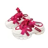 Zomer Damesslippers 441 2024 Dikke Zool Perzikrood Half Trailer Papa Schoenen Veelzijdig Casual Baotou 44103 03