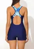 Nowy oddychający 2023 Ladys Ladys Skromne projektant na plaży Kobiety One Piece Ladies Swim Caking For For woman Female