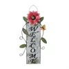 Feestdecoratie DIY Bord Muurophanging Decor Hek WELKOM Vermeld Metalen Kleurrijke Kinderen Geschenken Decoratieve Borden