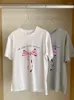 KUSAHIKI – t-shirt à manches courtes pour femmes, Chic coréen, Niche avec nœud imprimé, lettre imprimée, haut décontracté, graphique 2024