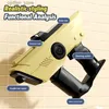 Gun Toys Neue elektrische Doppelkopf-Wasserpistole mit kontinuierlichem Strahl und großer Kapazität, geeignet für Kinder zum Sprühen im Sommer240327