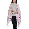 Scarves Stylish Japanese Anime Moon Sailor Girl Tassel Scarf Women Winter Fall Warm Shawl Wrap Lady