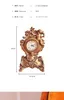 Table Clocks French Baroque Antique Clock European Angel Seat Classical Desk Decorative Ornaments Vintage Retro