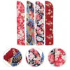 Decorative Figurines Chinese Hand Fan Bag Silk Folding Holder Handheld Storage Pouch Protector Retro Style Utensils Sleeve Pen Pencil