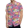 Chemises décontractées pour hommes Imprimer sur demande Custom Mens Beach Polynésien Vêtements Hawaii Tribal Manches courtes pour hommes