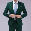 Uomini di marca Wedding Groom 5XL 2 Pz Set Giacca Pantaloni Slim Casual Tuxedo Suit Blazer Cappotto Pantaloni Fi Busin Party Abbigliamento c7l3 #