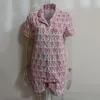 Mulheres macaco impressão pijamas manga curta botão engraçado camisa gráfica conjunto de pijama 2 peça conjunto curto sleepwear lingerie 240327