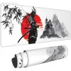 Tappetini per mouse pad Samurai giapponese albero sole tappetino per mouse da gioco XL personalizzato computer HD tappetino per mouse per casa tappetini per mouse XXL tappeto in gomma naturale per ufficio