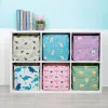 Baskets Cube Folding Fabric Storage Basket Closet Organizador Clothes Storage Boxes Home Office Shelf Organizers For Kids Toys Organizer