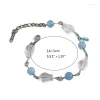 Charm Bracelets Womens Resin Beaded Bracelet With Ocean Accessory Stylish Wrist Chain Adornment Hxba Drop Delivery Jewelry Othqw