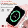 Regarde lemfo kids 4g montres intelligentes filles garçons avec carte sim gps tracker smart watch 1000mah sos appel vidéo wifi k20 smartwatch caméra