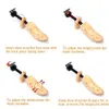 4 Pcs Unisex Shoe Stretcher Wooden Shoes Tree Shaper Rack Pine Wood Adjustable Flats Pumps Boots Expander Shoe Trees Care 240326