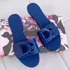 Designerpantoffels Platte Dames Letter D Luxe merkpantoffels Klassieke leren strandsandalen Bedrukte zomerse casual outdoorsandalen