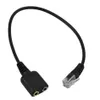 Network Cable Connectors 25Cm Dual 3.5Mm O Jack Female To Male Rj9 Plug Adapter Convertor Pc Computer Headset Telephone Using Drop Del Ot3Y0