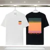 Mens Tshirt Designer Tops Letter Print Overdimensionerad kortärmad tröja tee -skjortor Pullover Cotton Summer Clothe A10