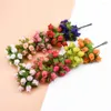 Decorative Flowers Wedding Decoration Versatile Artificial Bouquet Silk Rose Home Decor Trendy Realistic Fake Elegant