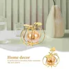 Kandelaars Pompoen Wenshouder Woondecoratie Herfstdecoraties voor glazen standaards Theelichtkandelaar Kleine Thanksgiving-ornamenten