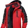 2024 Doublure polaire Vestes de montagne Vestes de randonnée pour hommes Manteaux à capuche amovibles en plein air Ski Snowboard Parka Vêtements d'hiver 19SA #