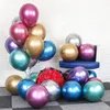 Party Decoration 50Pcs/Lot Colorf Balloon 10Inch Latex Chrome Metallic Helium Balloons Birthday Baby Shower Christmas Arch Decorations Dhlmy