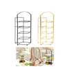 Kitchen Storage Counter Rack Durable Multipurpose Industrial 23x45cm Carbon Steel Room Decor Dish Shelf