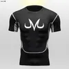 T-shirt dos homens Verão LG Mangas Ginásio Camisetas Respirável Fitn Tops Camiseta Homens Roupas R Guard Jitsu BJJ Moletom Run Z11t #