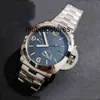 Luxe Horloge Klassiek Heren Automatisch Mechanisch Saffier Roestvrij Staal Bruin Leer Gangreserve Horloge Luminousspaner Horloge Liu 7RZ6