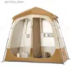 Tende e rifugi Naturehike 2022 Nuova tenda da doccia automatica con separazione umido e secco Doccia esterna portatile Fasciatoio Toilette mobile24327