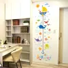 Stickers Underwater World Decoration Height Ruller Wall Stickers Kids Grow uo Chart Wall Decals for Kids Room Bedroom Baby Wallpaper Room