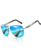 Aoron piloto óculos de sol masculino polarizado vintage óculos de sol antirreflexo moldura de alumínio uv400 lentes de sol mujer4852609